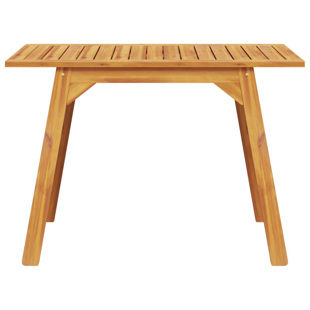 tömör akácfa kerti étkezőasztal 110 x 56 x 75 cm