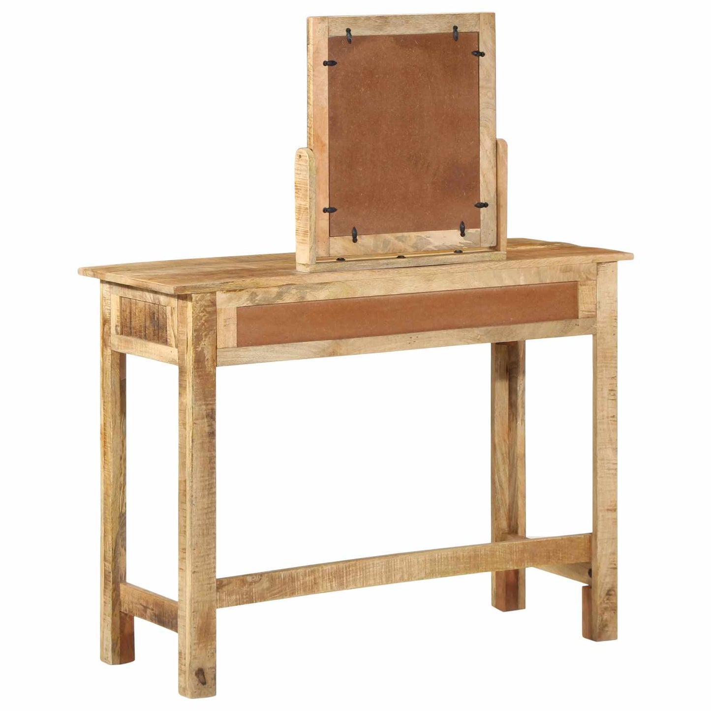 Öltözködőasztal fiókkal Barna 100 x 40 x 120 cm Tömör Mangófát