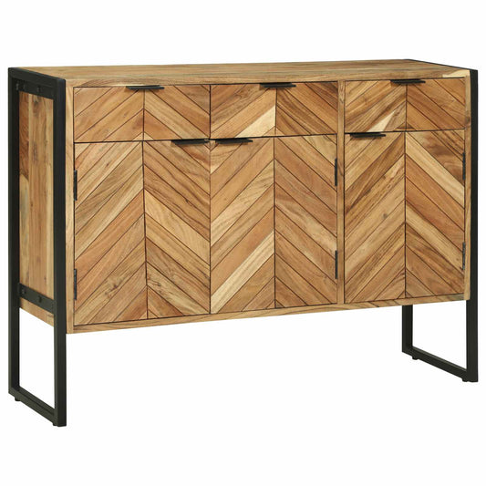 Széf 100 x 30 x 75 cm Tömör akácfa