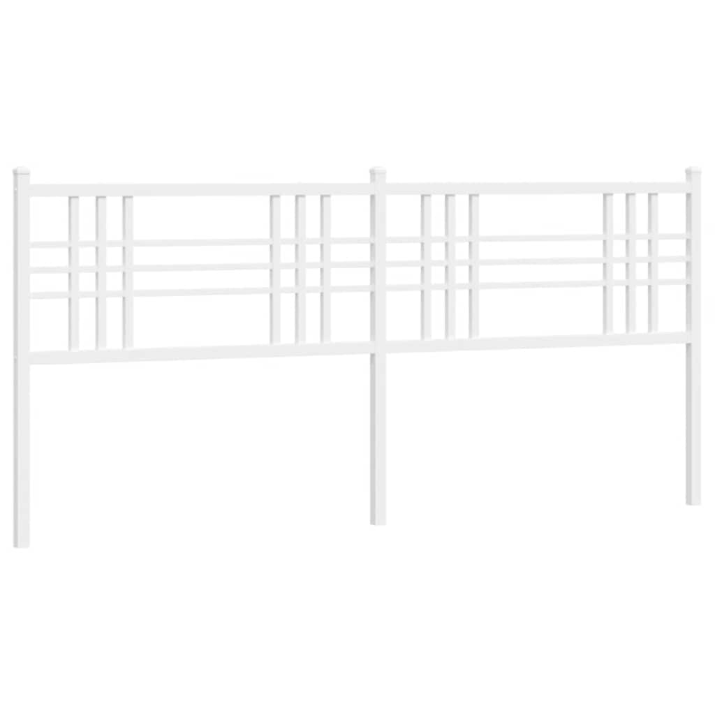 fehér fém csere fejtámla 180 cm