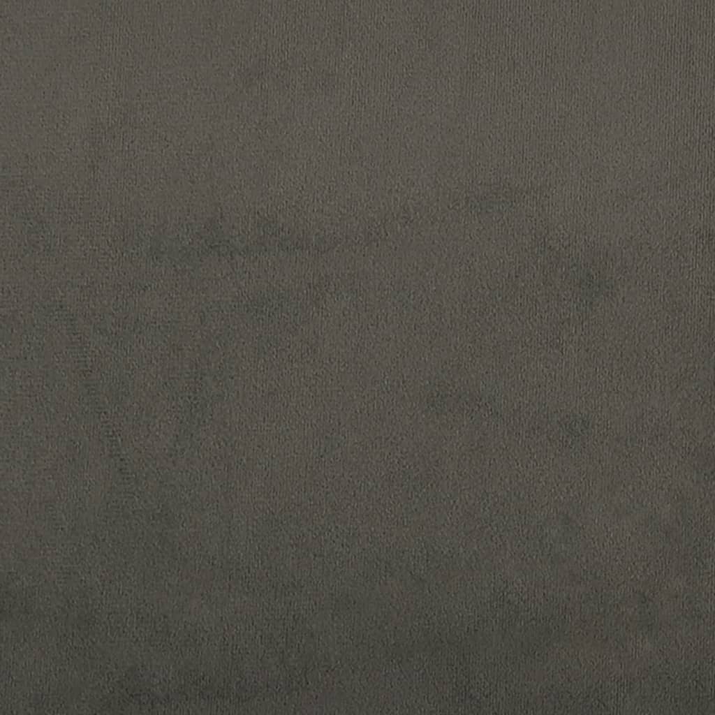 kétszemélyes sötétzöld bársony kanapéágy két párnával