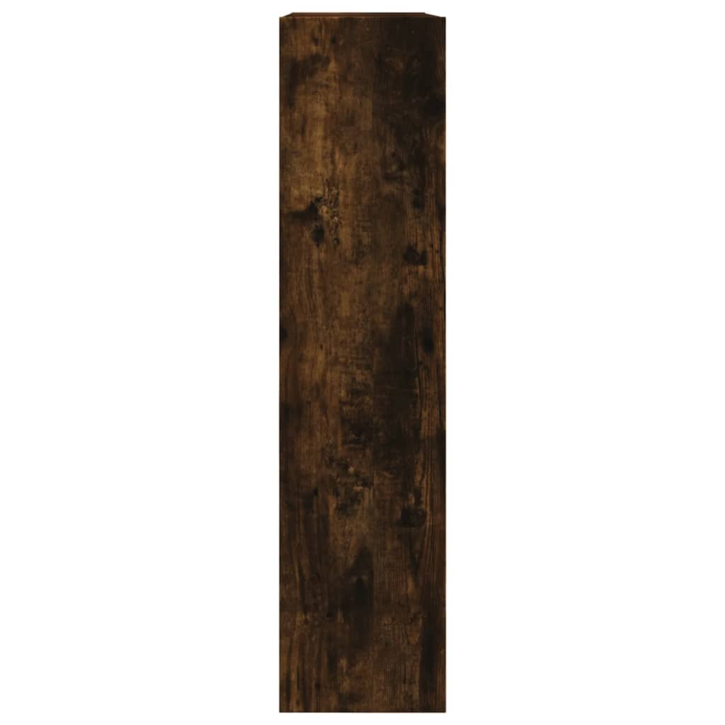 füstös tölgy színű szerelt fa cipőszekrény 80 x 21 x 87,5 cm