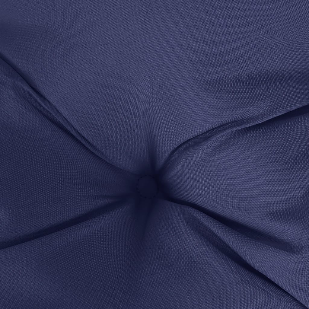 2 db tengerészkék oxford szövet kerti padpárna 180 x 50 x 7 cm