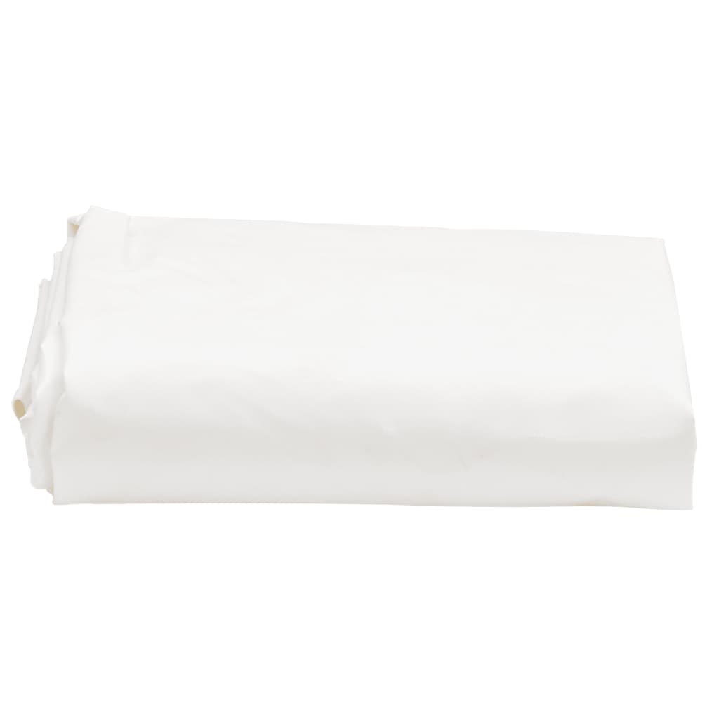 fehér ponyva 1,5 x 2,5 m 650 g/m²