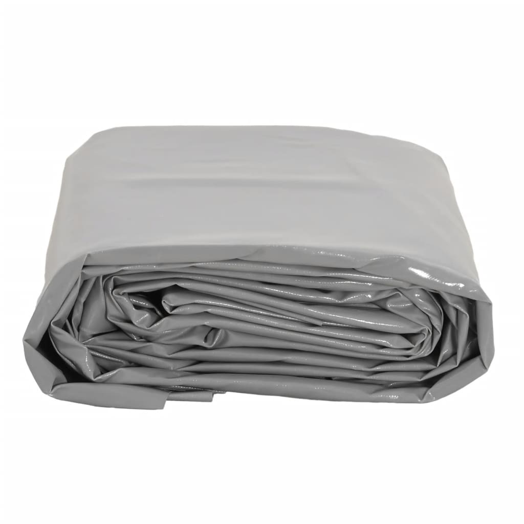 szürke ponyva 3,5 x 5 m 650 g/m²