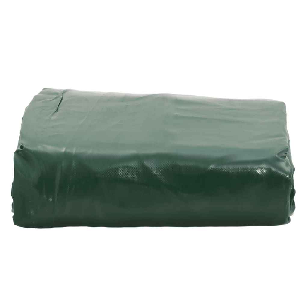 zöld ponyva 1,5 x 20 m 650 g/m²