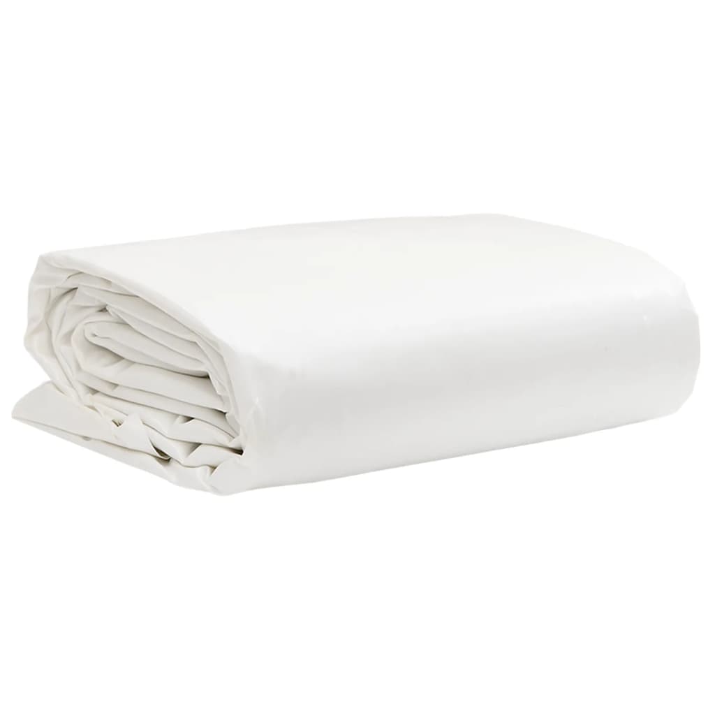 fehér ponyva 3 x 5 m 650 g/m²