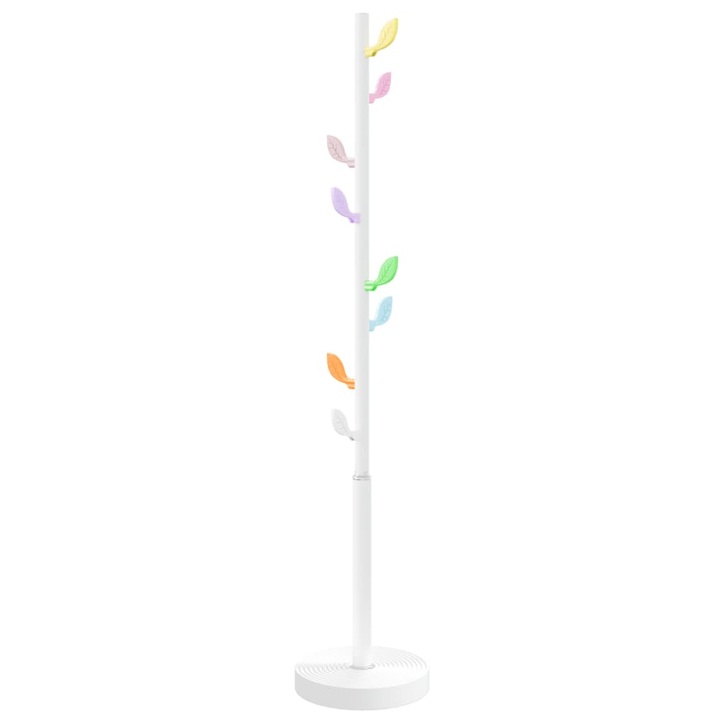 fehér porszórt vas ruhafogas 172 cm