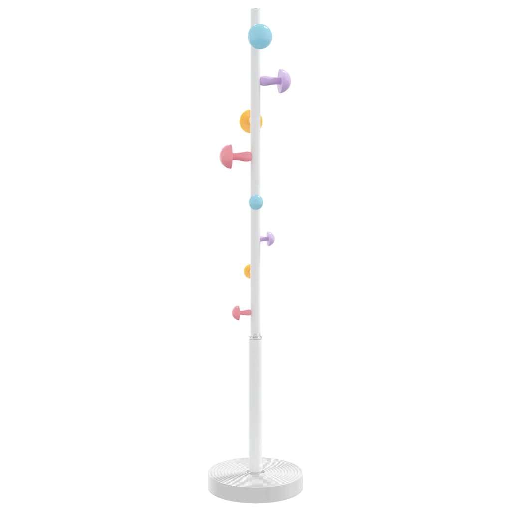 fehér porszórt vas ruhafogas 172 cm