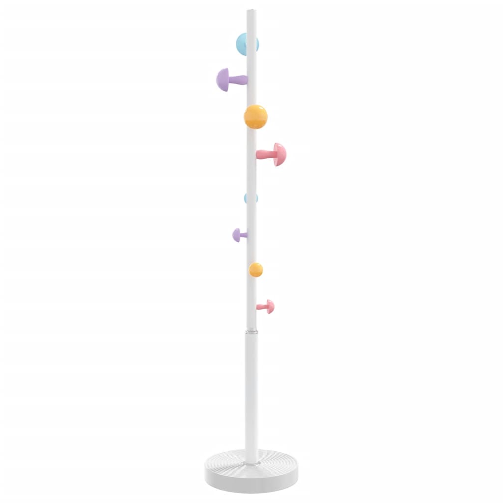 fehér porszórt vas ruhafogas 172 cm