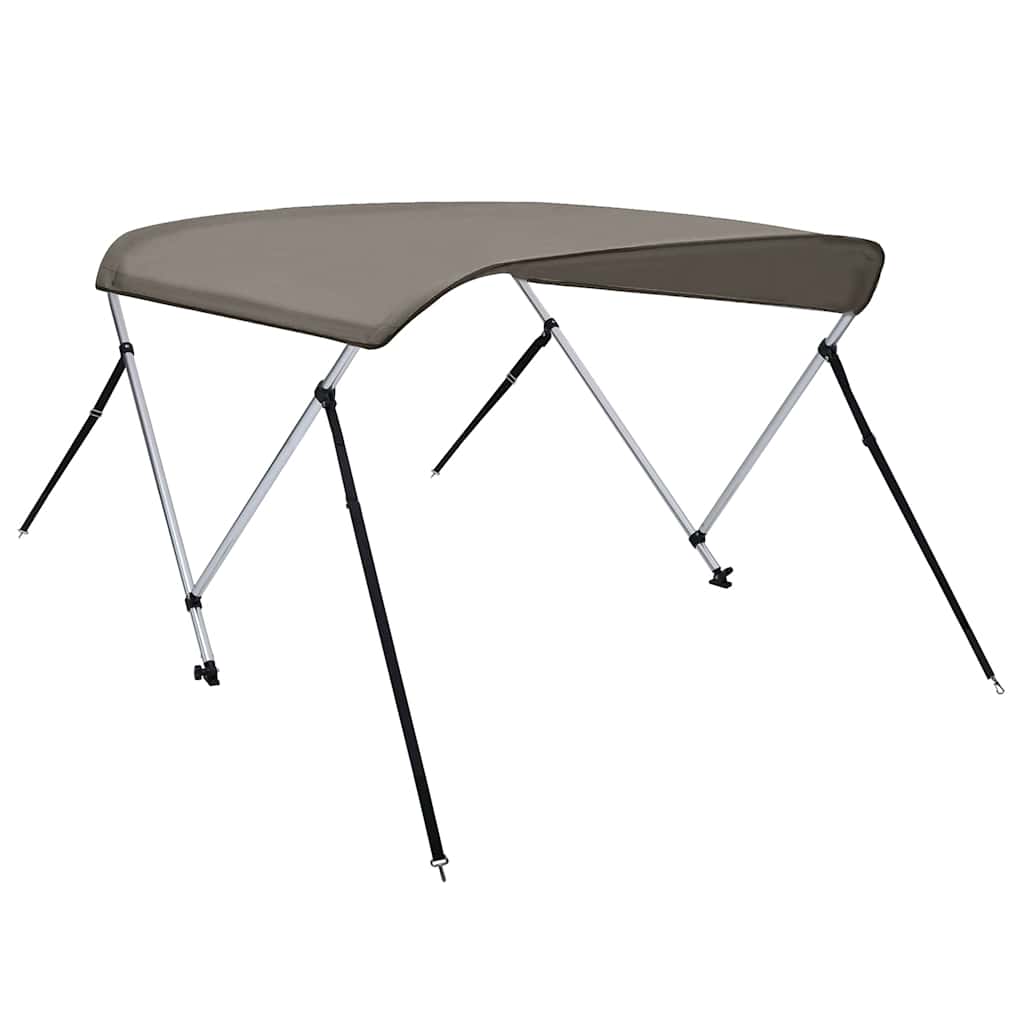 szürke kétágú bimini tető 150 x 120 x 110 cm