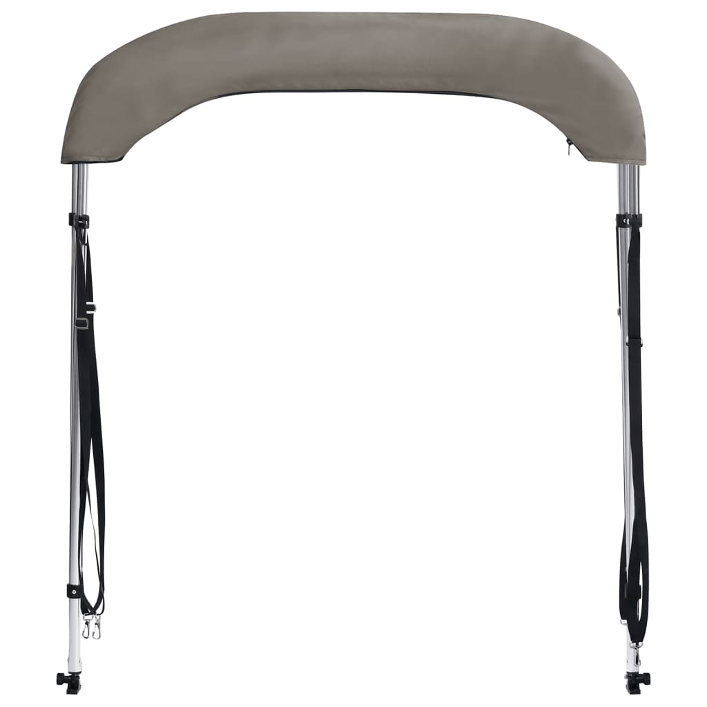 szürke kétágú bimini tető 180 x 130 x 110 cm