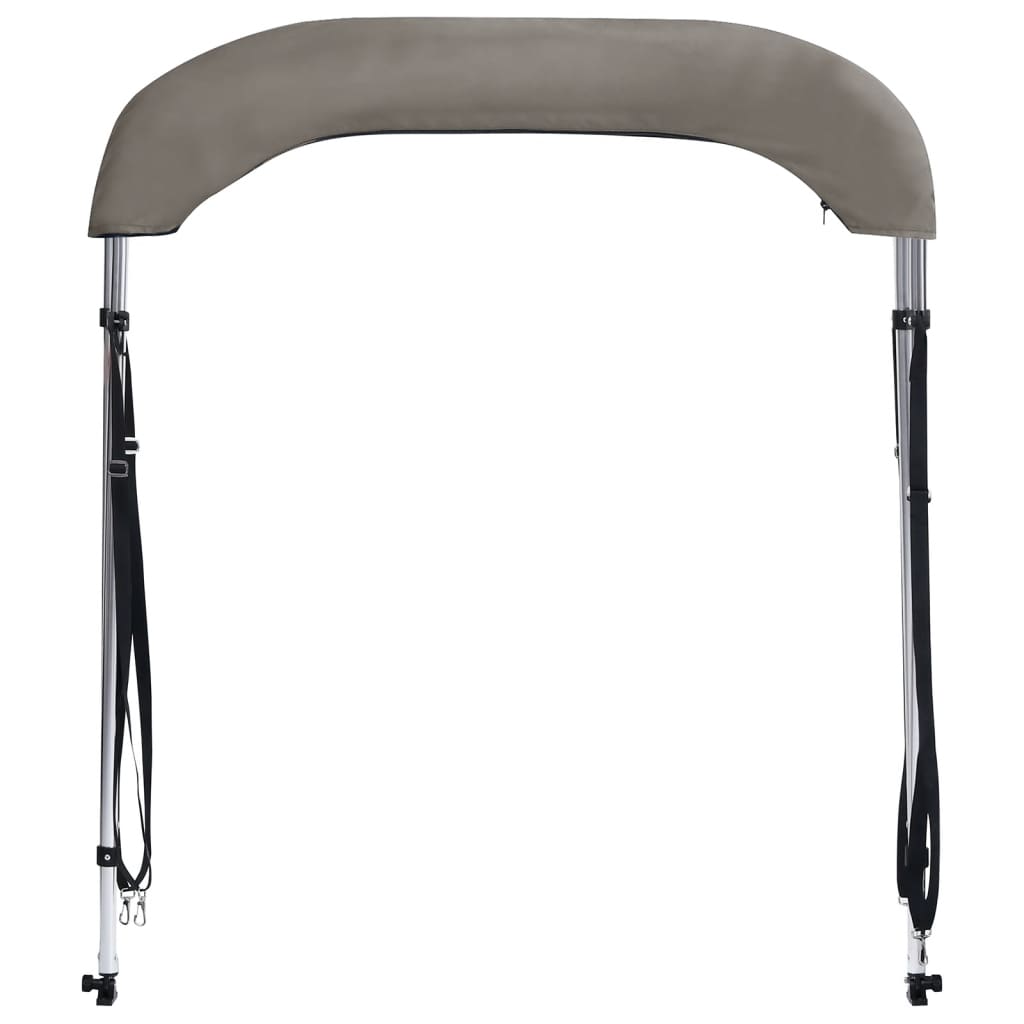 szürke kétágú bimini tető 180 x 150 x 110 cm