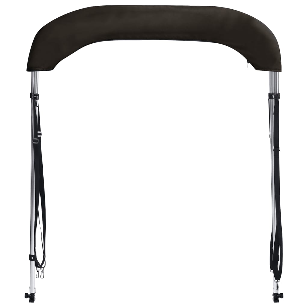 fekete kétágú bimini tető 180 x 130 x 110 cm