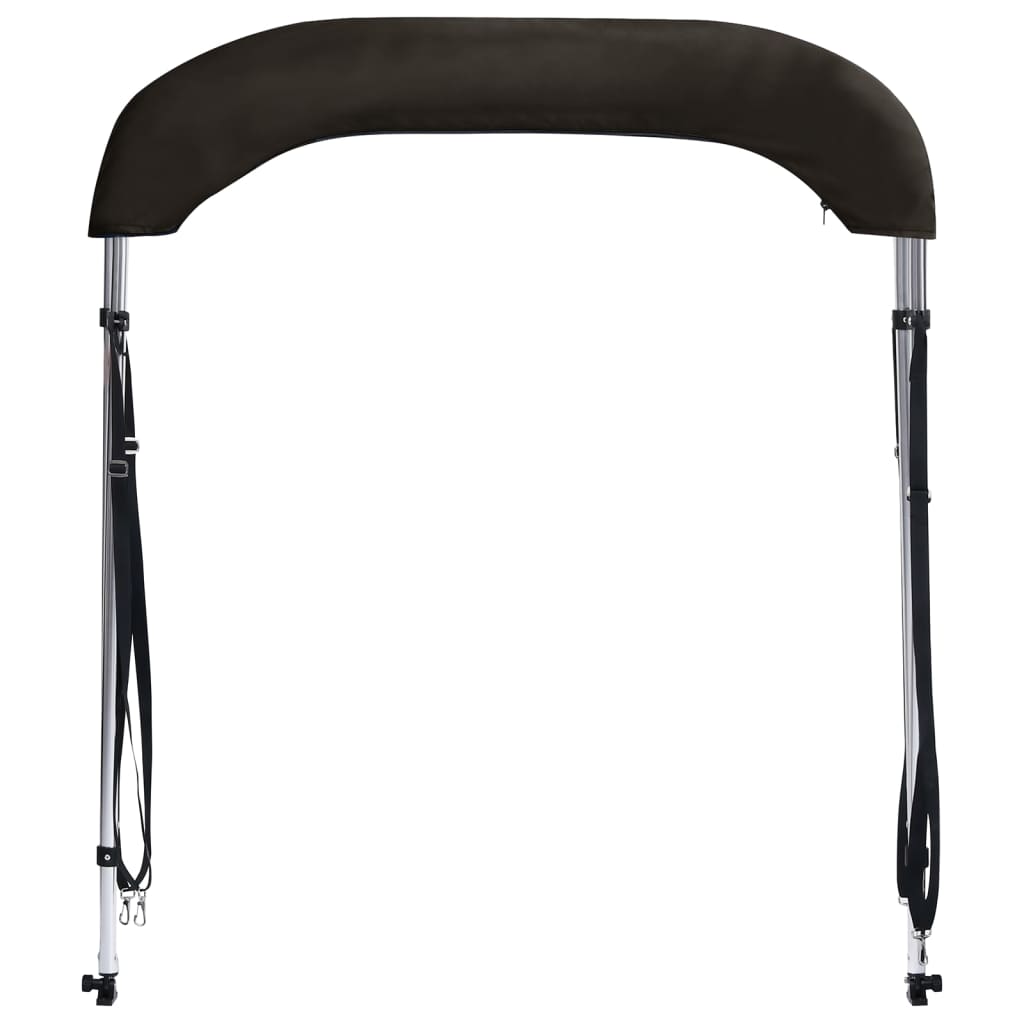 fekete kétágú bimini tető 180 x 150 x 110 cm