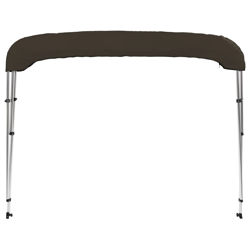 fekete háromágú bimini tető 183 x 180 x 137 cm