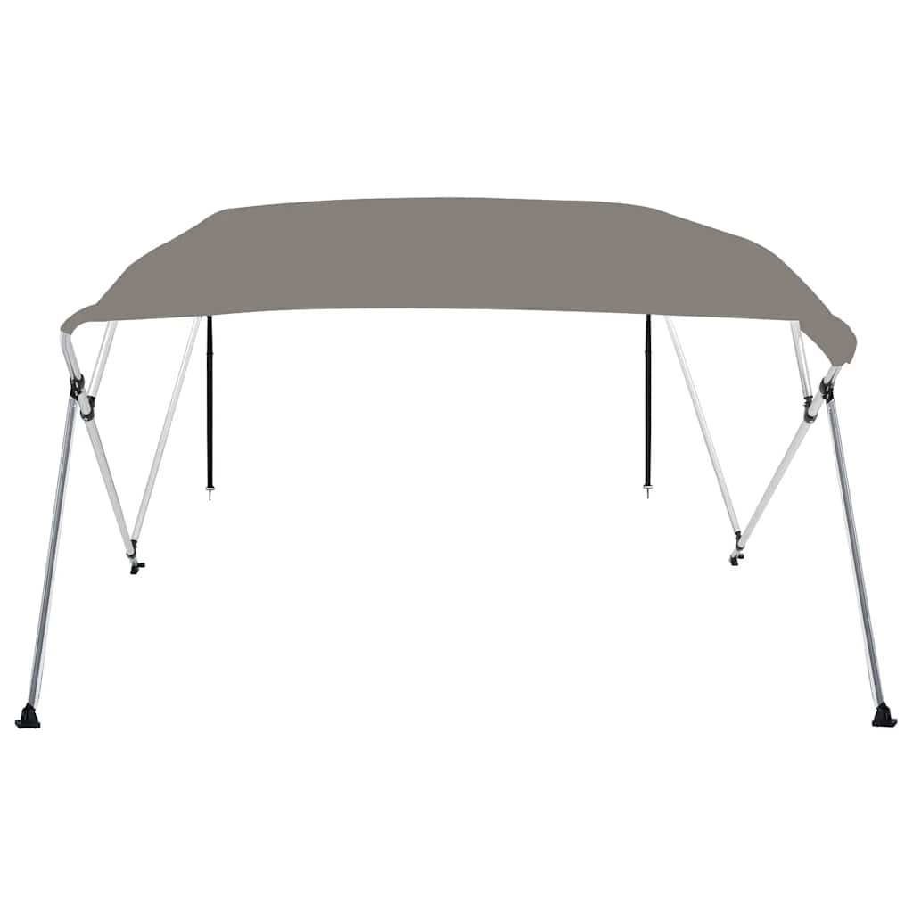 szürke négyágú bimini tető 243 x 210 x 137 cm