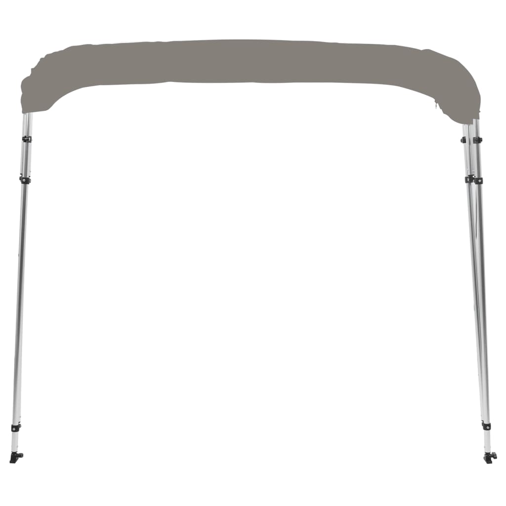 szürke négyágú bimini tető 243 x 244 x 137 cm