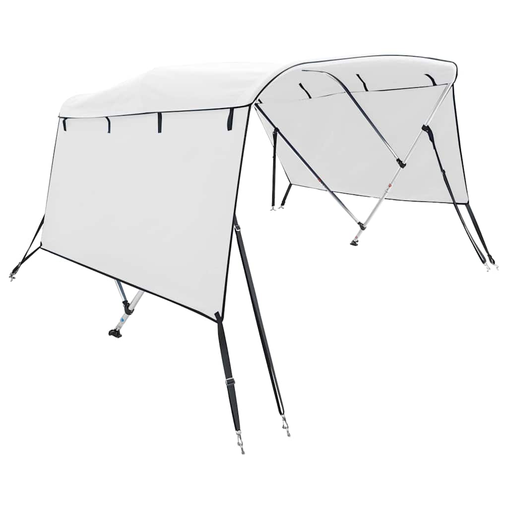 háromágú bimini tető oldalfalakkal 183 x (137-152) x 137 cm