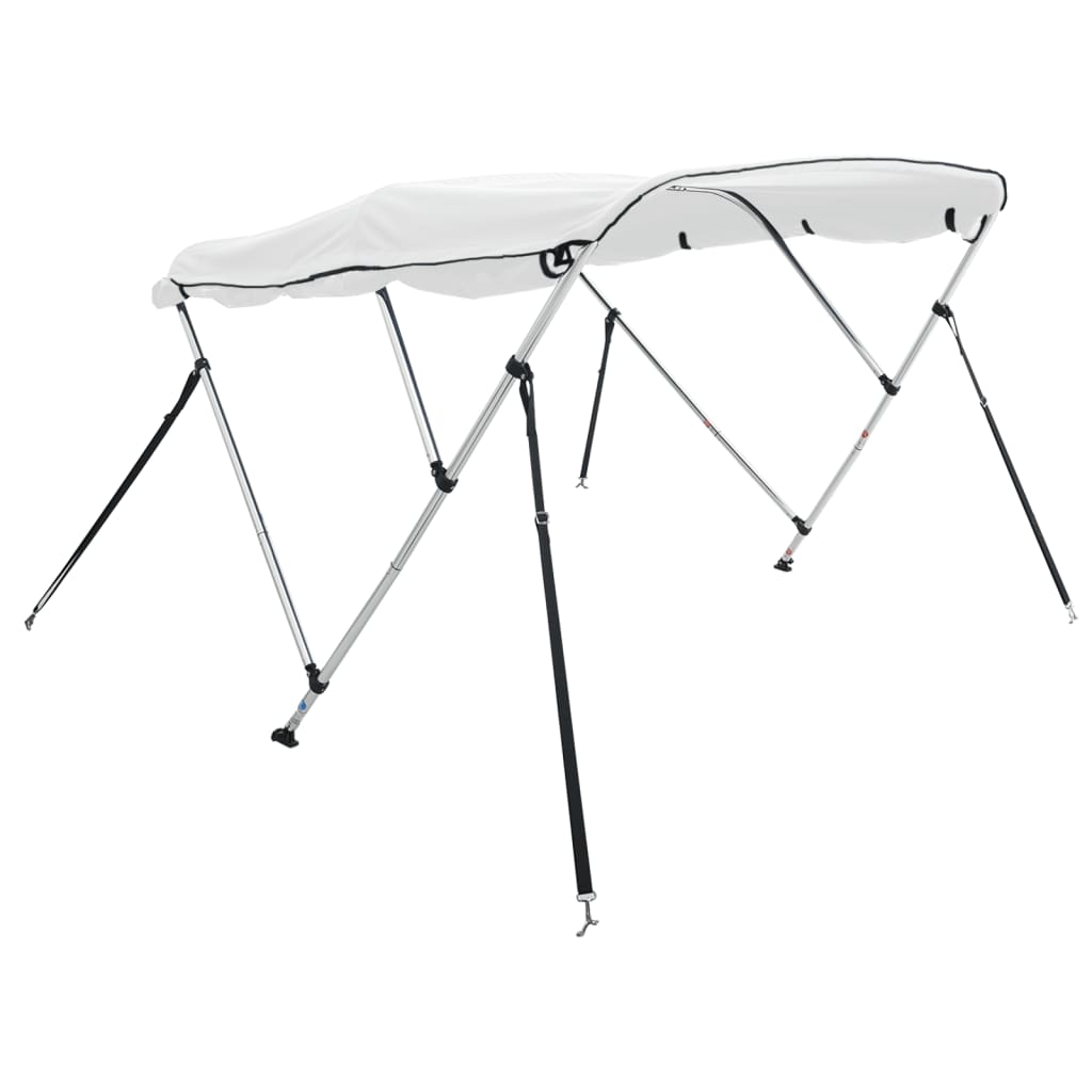 háromágú bimini tető oldalfalakkal 183 x (154-167) x 137 cm