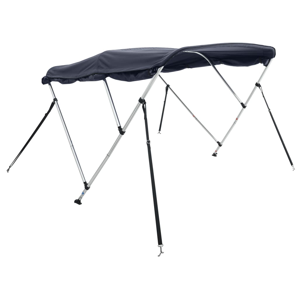 háromágú bimini tető oldalfalakkal 183 x (137-152) x 137 cm