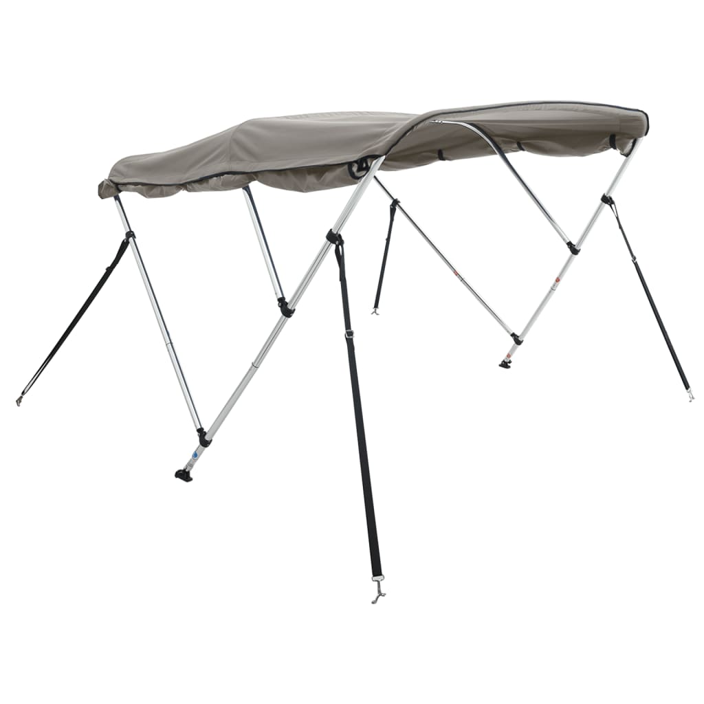 háromágú bimini tető oldalfalakkal 183 x (170-182) x 137 cm