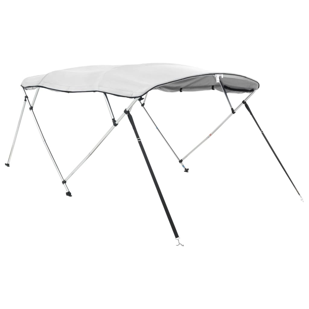 négyágú bimini tető oldalfalakkal 243 x (185-198) x 137 cm