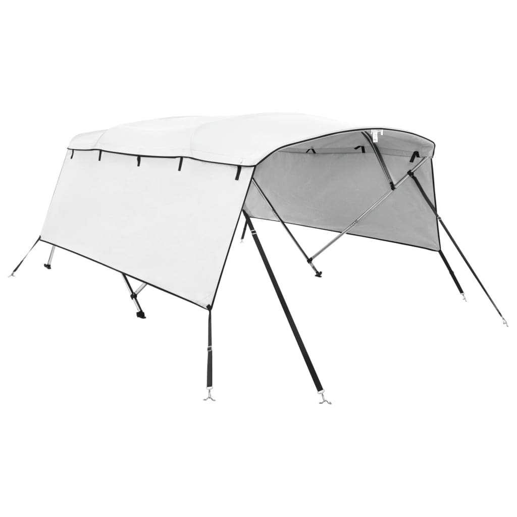 négyágú bimini tető oldalfalakkal 243 x (200-213) x 137 cm