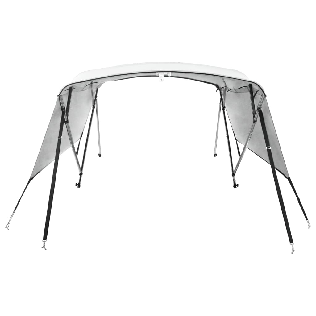 négyágú bimini tető oldalfalakkal 243 x (230-244) x 137 cm