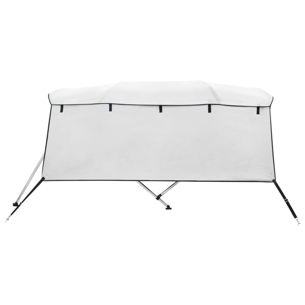 négyágú bimini tető oldalfalakkal 243 x (230-244) x 137 cm