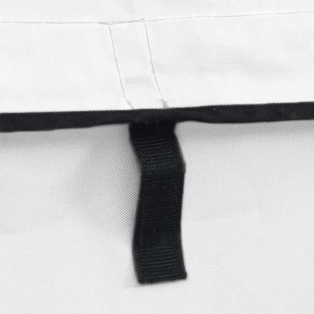 négyágú bimini tető oldalfalakkal 243 x (230-244) x 137 cm