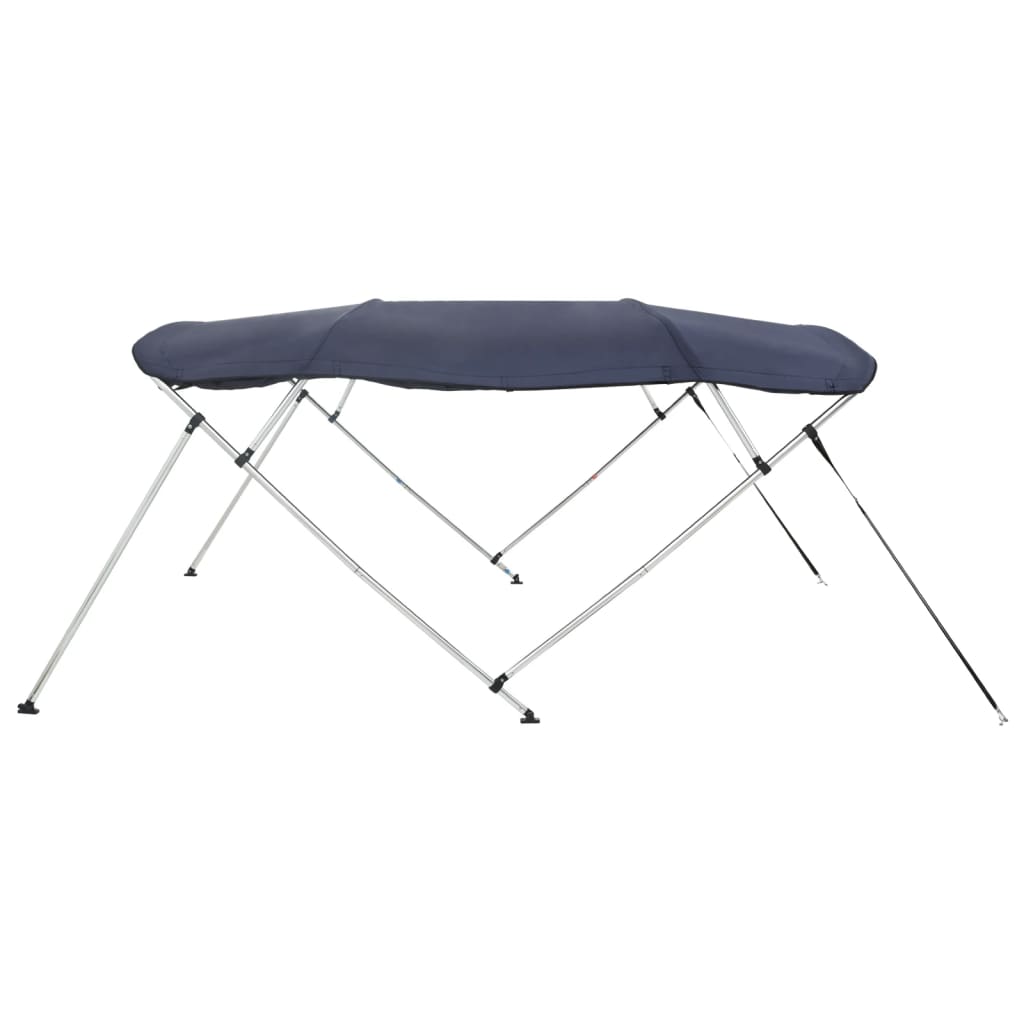 négyágú bimini tető oldalfalakkal 243 x (230-244) x 137 cm