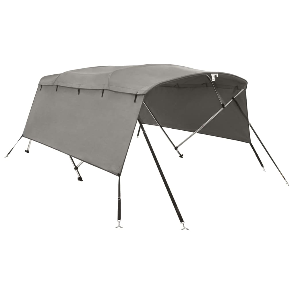 négyágú bimini tető oldalfalakkal 243 x (170-182) x 137 cm