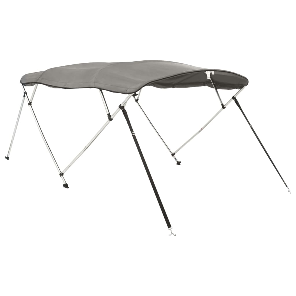 négyágú bimini tető oldalfalakkal 243 x (200-213) x 137 cm