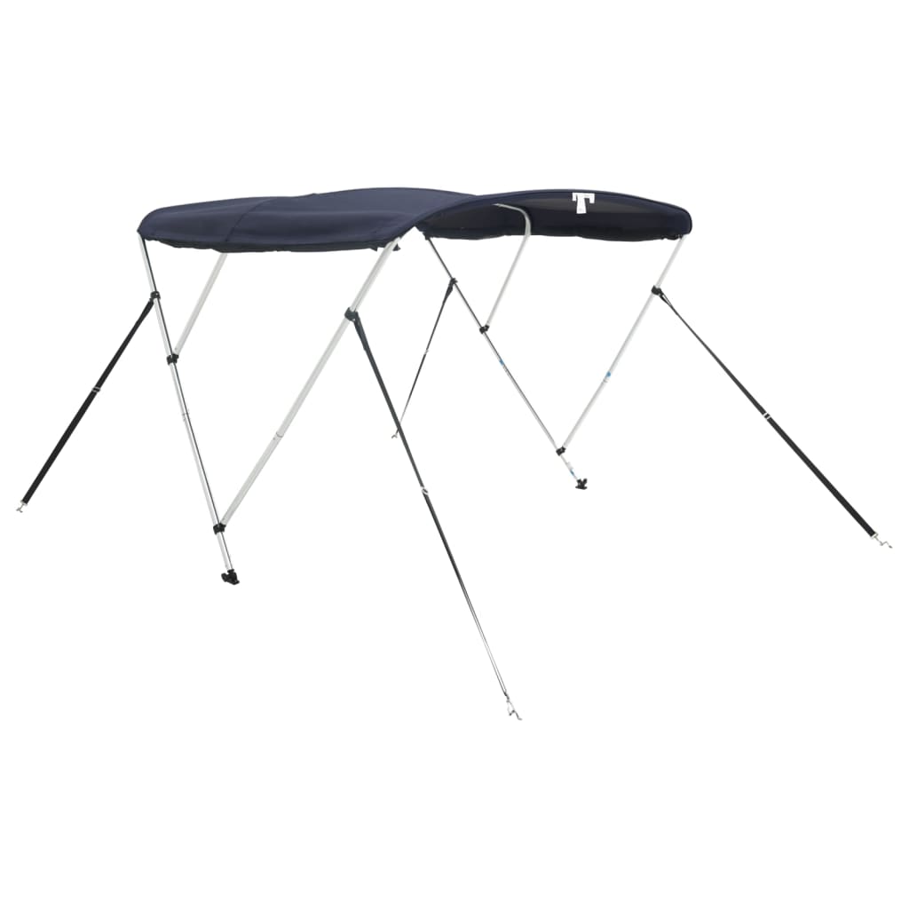háromágú bimini tető hálós oldalfalakkal 183x(137-152)x137 cm