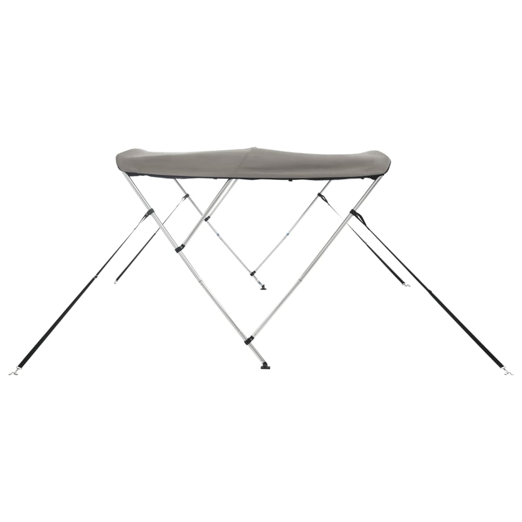 háromágú bimini tető hálós oldalfalakkal 183x(154-167)x137 cm