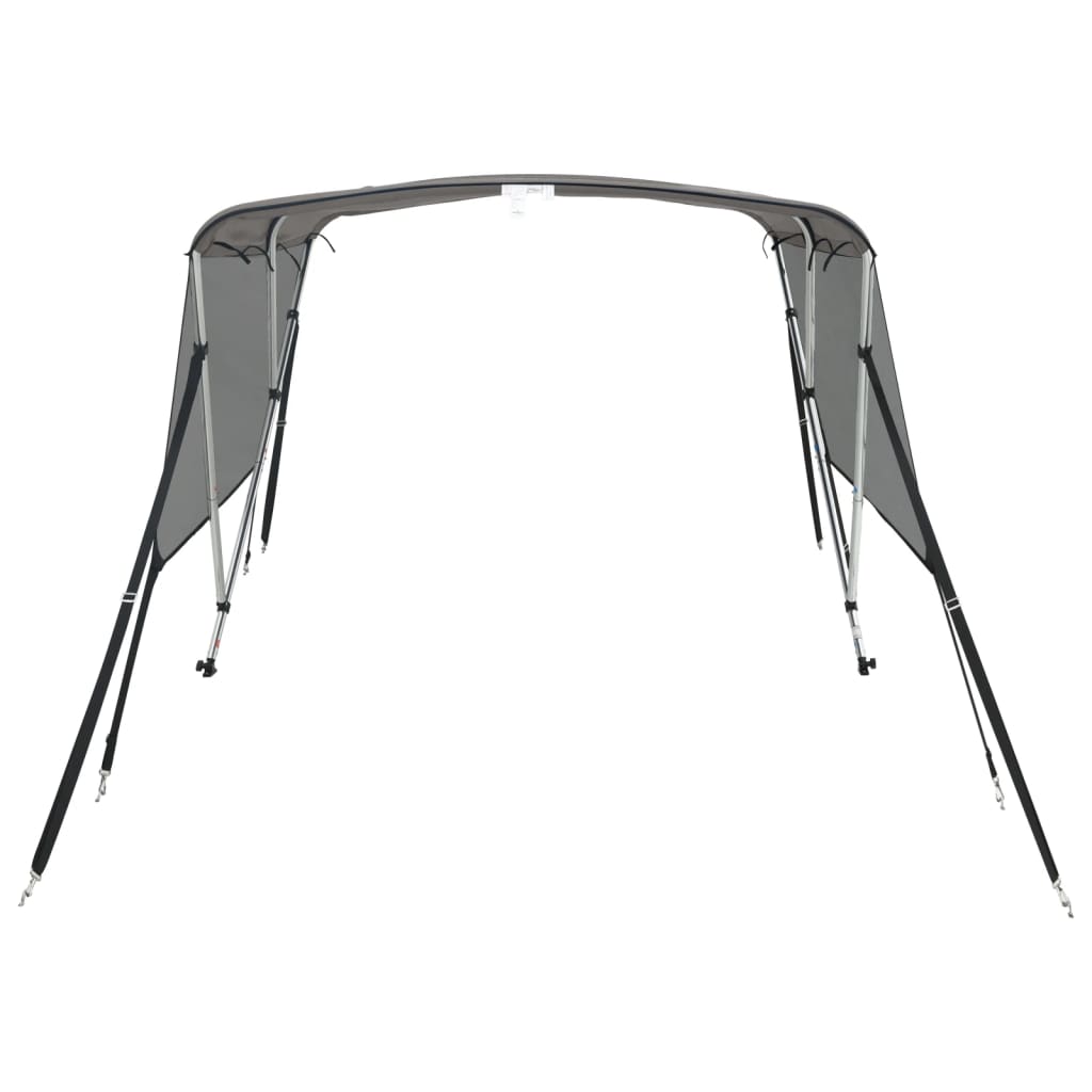 háromágú bimini tető hálós oldalfalakkal 183x(170-182)x137 cm