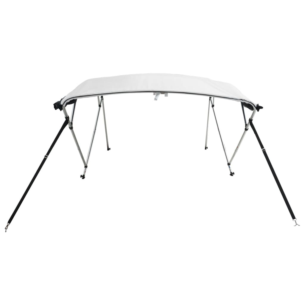 négyágú bimini tető hálós oldalfalakkal 243x(170-182)x137 cm