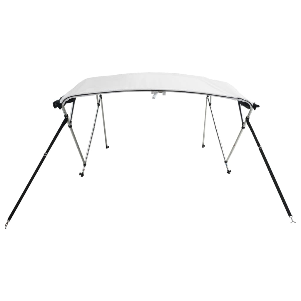 négyágú bimini tető hálós oldalfalakkal 243x(200-213)x137 cm