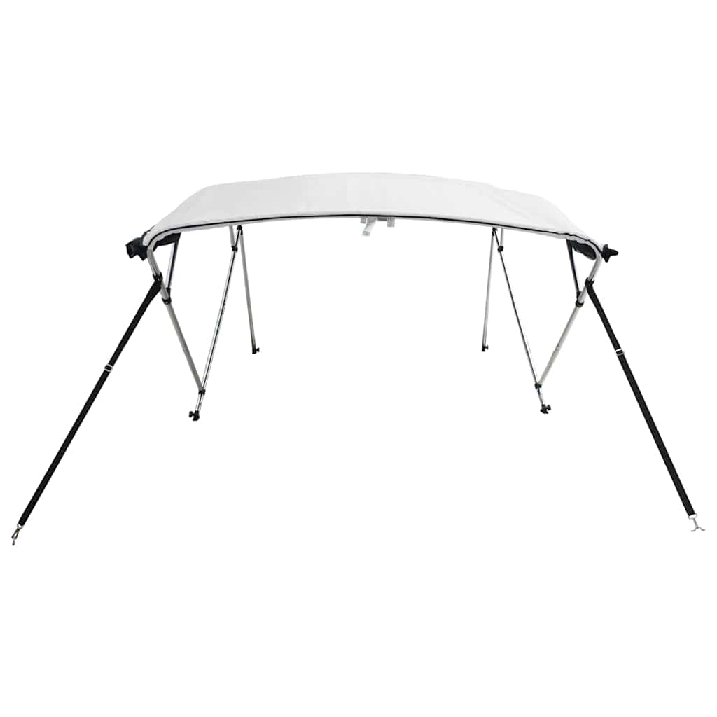 négyágú bimini tető hálós oldalfalakkal 243x(230-244)x137 cm