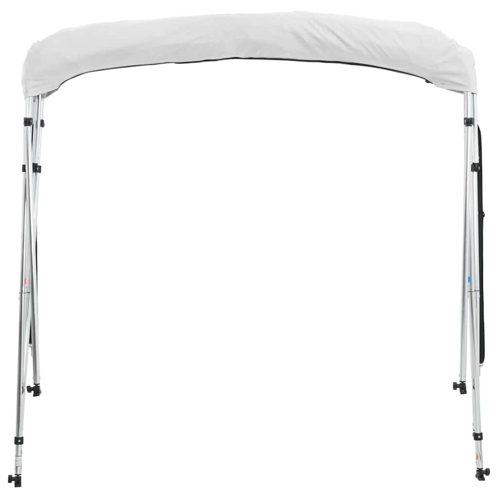 négyágú bimini tető hálós oldalfalakkal 243x(230-244)x137 cm