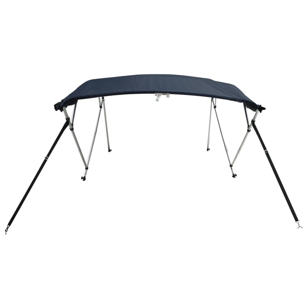 négyágú bimini tető hálós oldalfalakkal 243x(170-182)x137 cm
