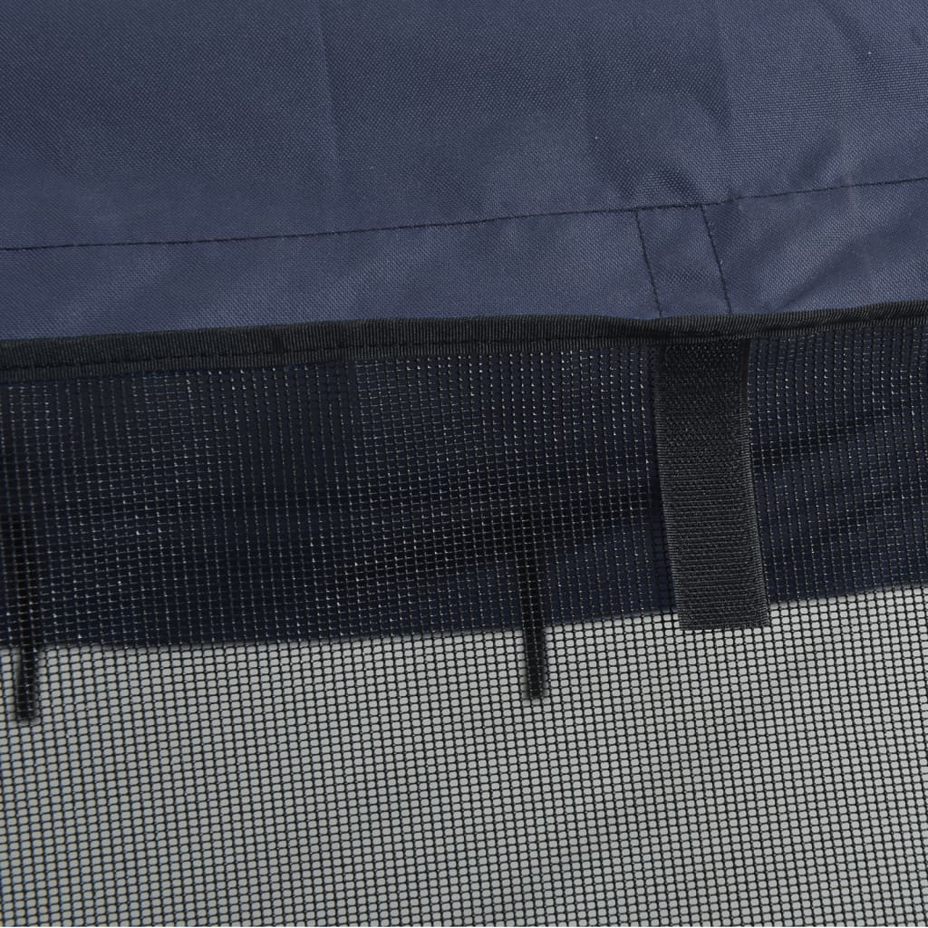 négyágú bimini tető hálós oldalfalakkal 243x(230-244)x137 cm
