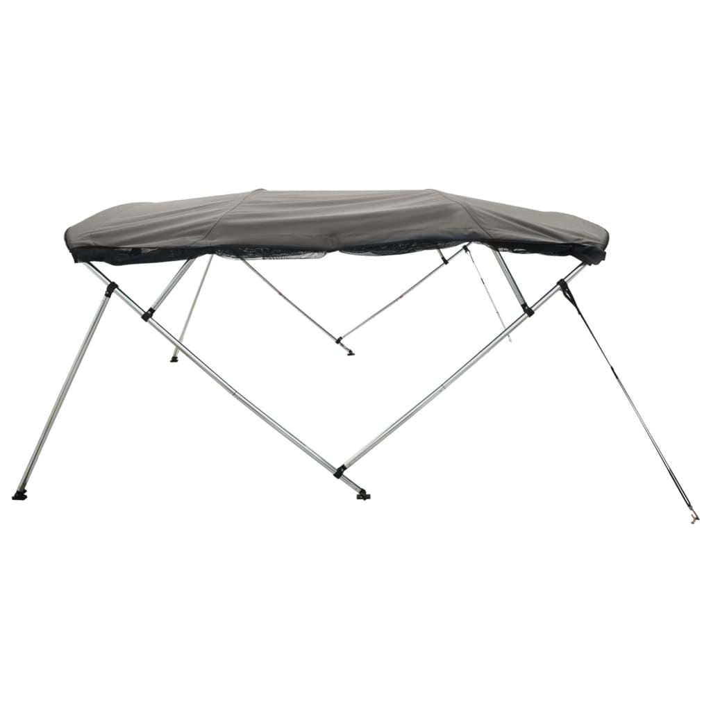 négyágú bimini tető hálós oldalfalakkal 243x(170-182)x137 cm