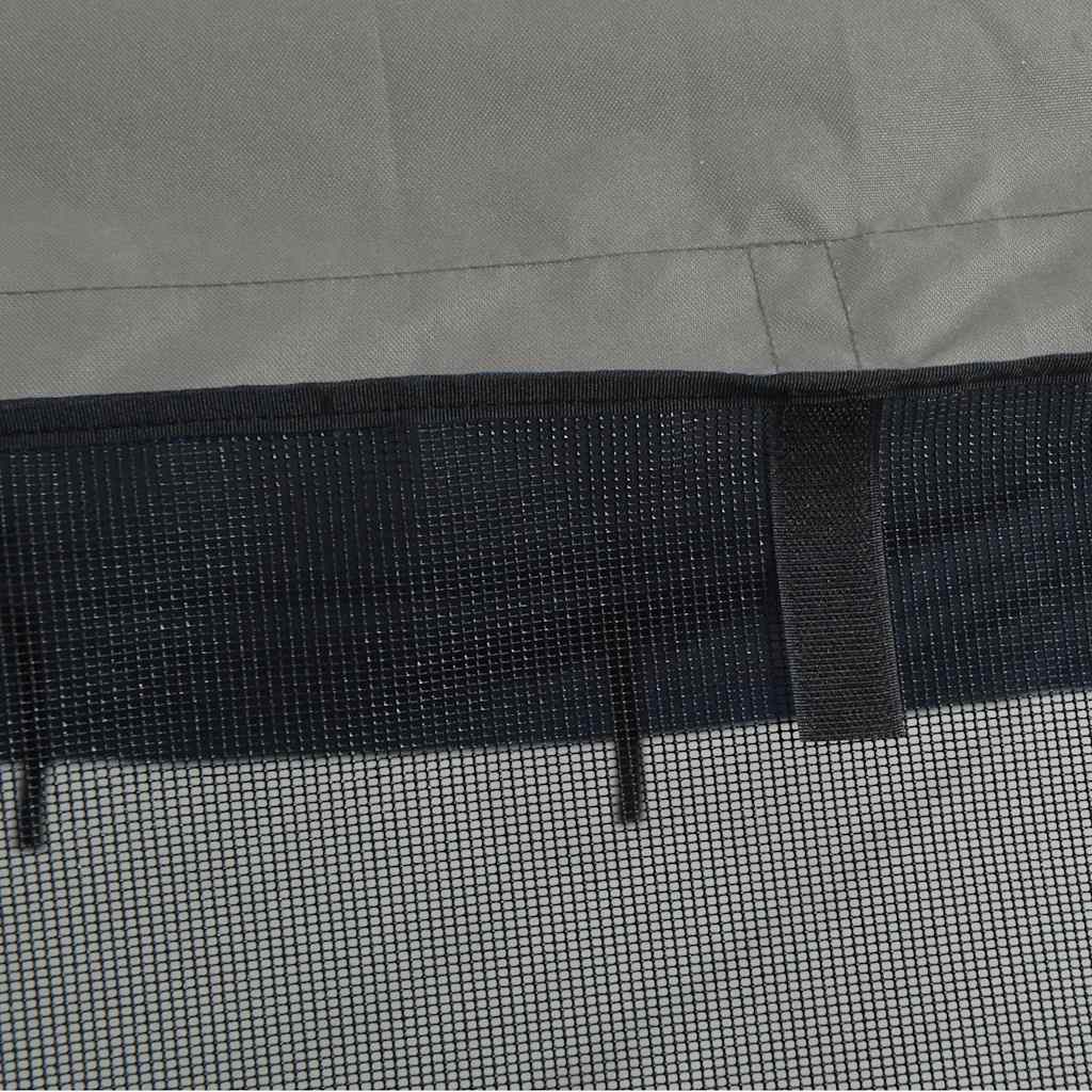 négyágú bimini tető hálós oldalfalakkal 243x(170-182)x137 cm