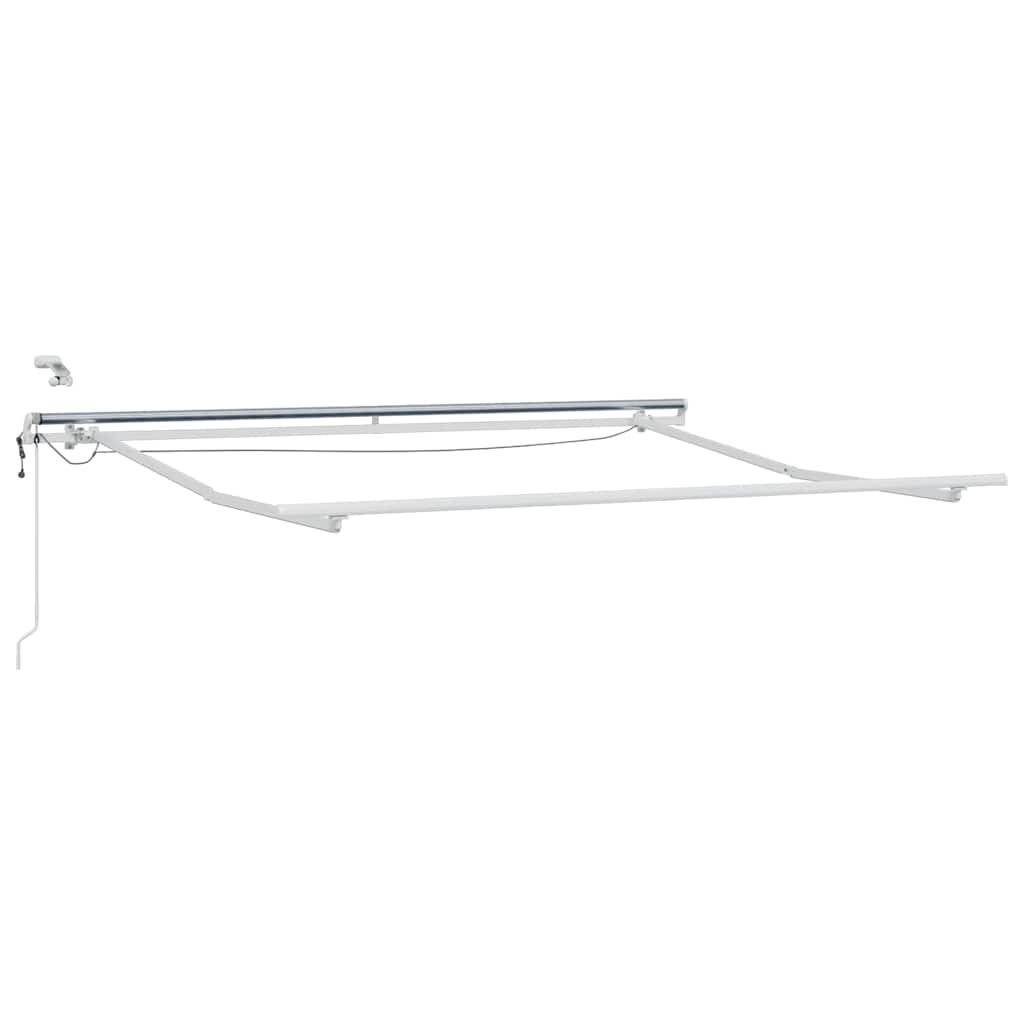 burgundi vörös automata kihúzható LED-es napellenző 300x250 cm