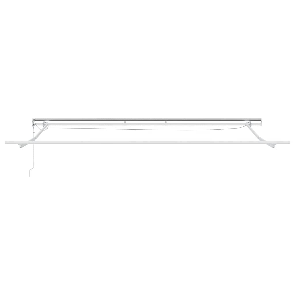 barna automata kihúzható LED-es napellenző 400 x 300 cm