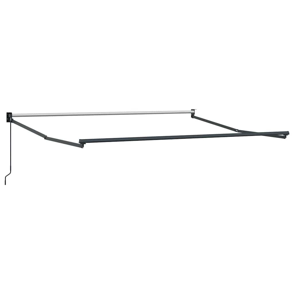 barna kézzel kihúzható napellenző 300 x 250 cm