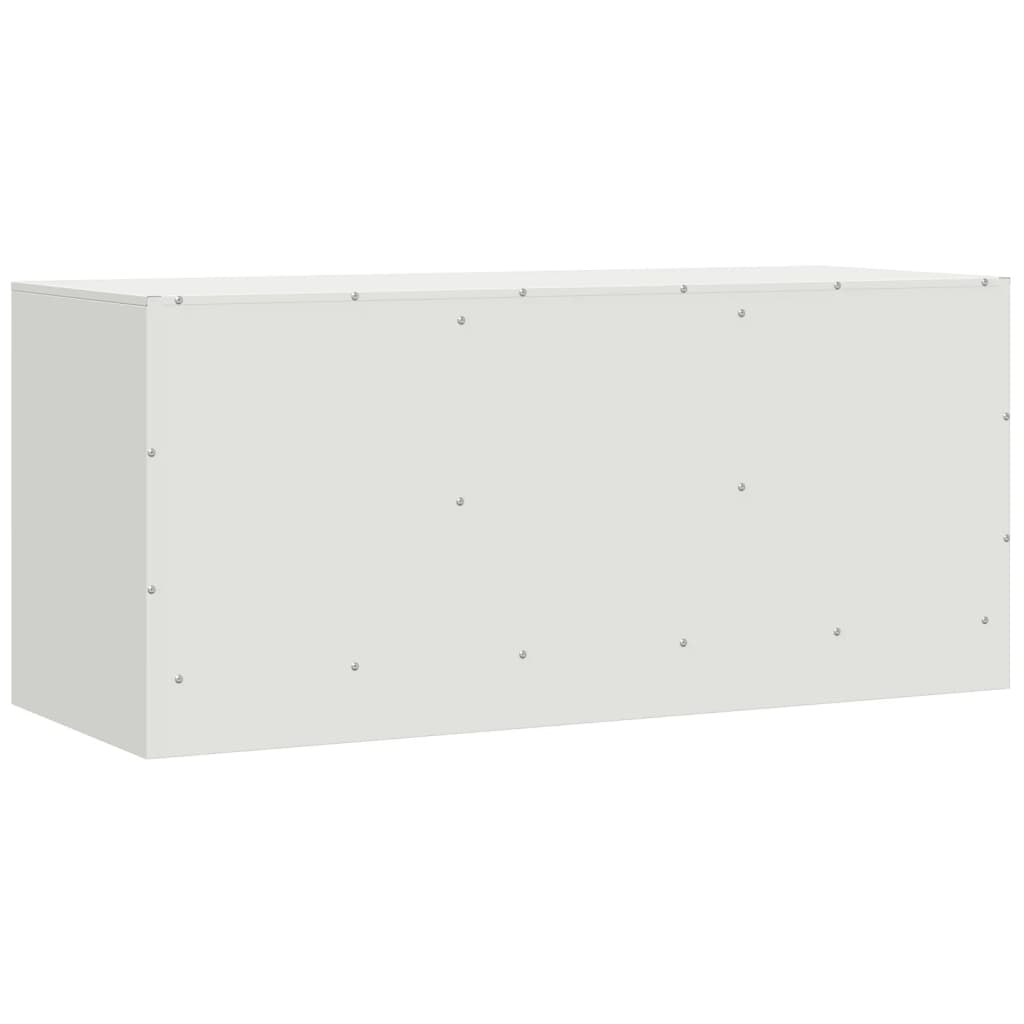 fehér acél TV-szekrény 99 x 39 x 44 cm
