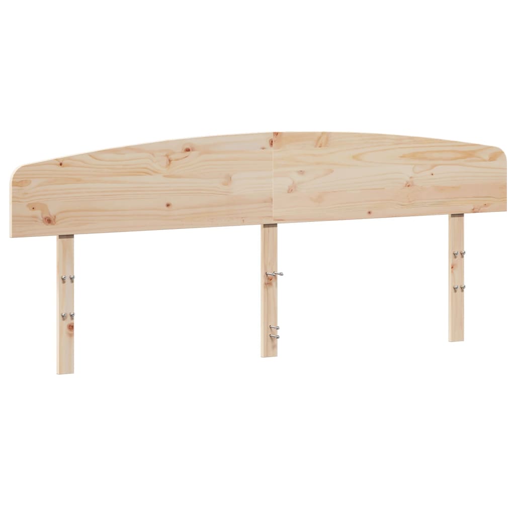 tömör fenyőfa fejtámla 200 cm
